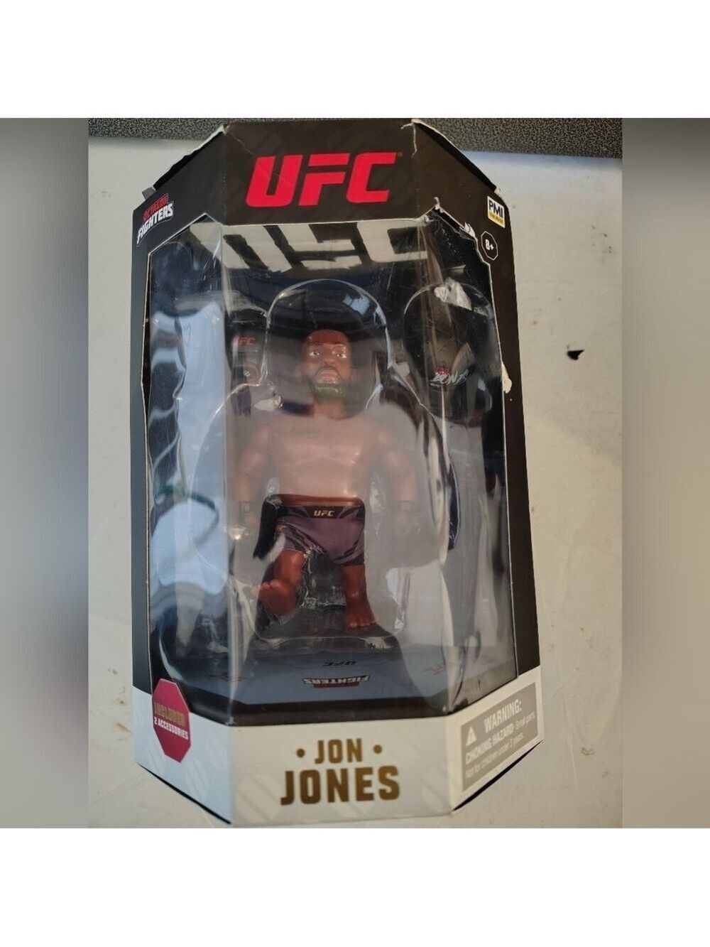 Jon Jones UFC 6" Action Figure With 2 Accessories